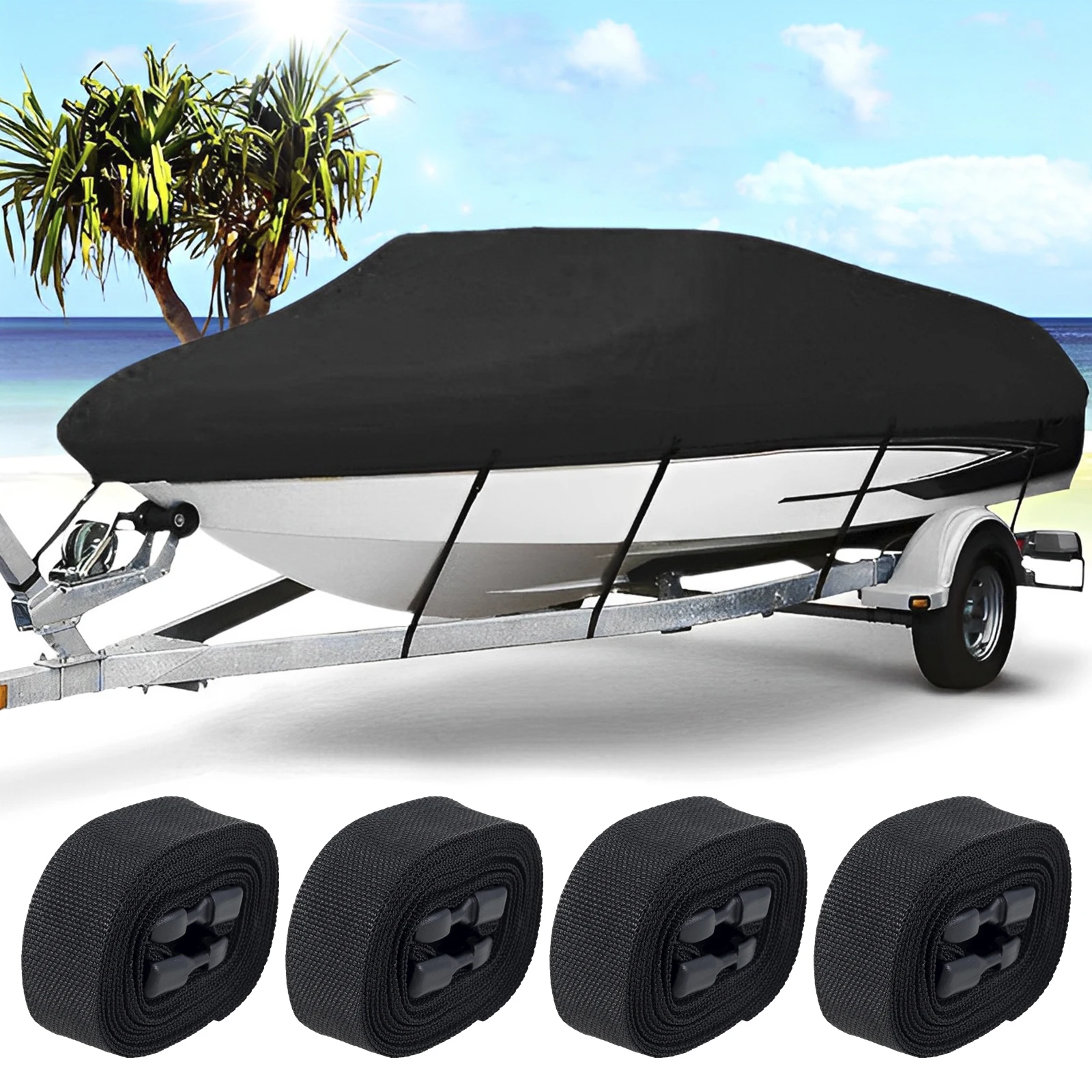 20-22 FT Boat Cover Heavy Duty Oxford Cloth Anti-UV Hull Cover Waterproof Tear Proof Marine Grade Trailerable Boat Covers
20-22 FT Boat Cover Heavy Duty Oxford Cloth Anti-UV Hull Cover Waterproof Tear Proof Marine Grade Trailerable Boat Covers