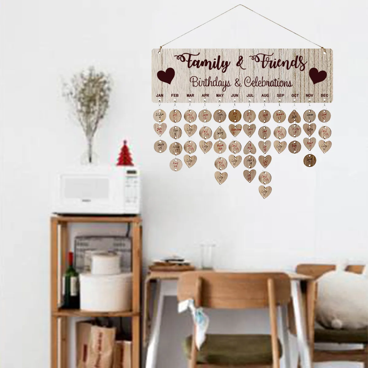Calendar Birthday Wooden Hanging Reminder Board Family Wall Plaque Tags Diy Law Home From Daughter Gifts Mother Deocr Sign Wood
Calendar Birthday Wooden Hanging Reminder Board Family Wall Plaque Tags Diy Law Home From Daughter Gifts Mother Deocr Sign Wood