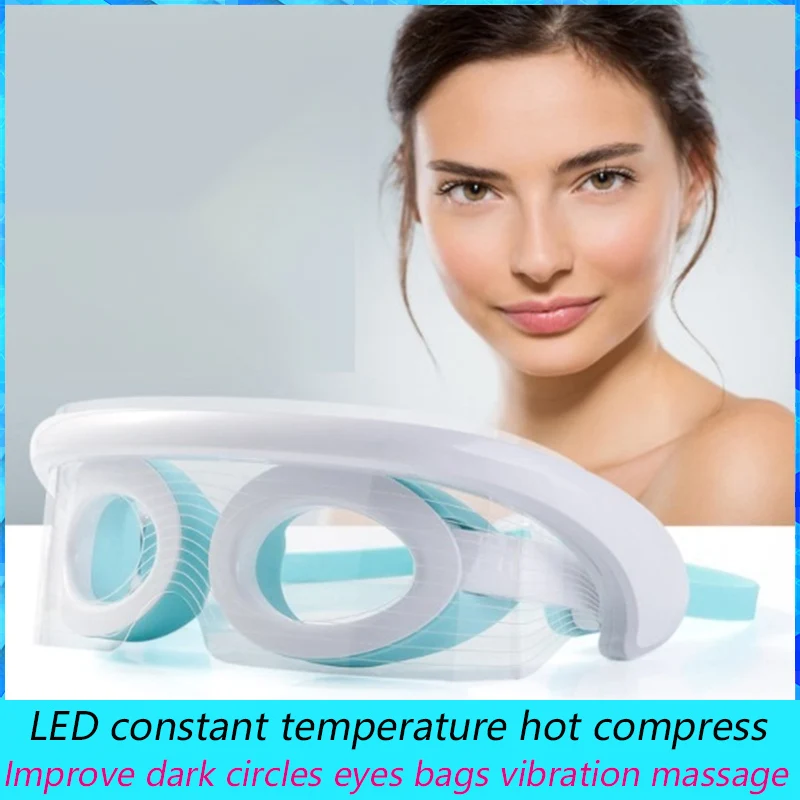 

Eyes Massage Beauty Device, LED Hot Compress, Improve Dark Circles, Bags Under The Eyes, Vibration Massage Usb MY-007