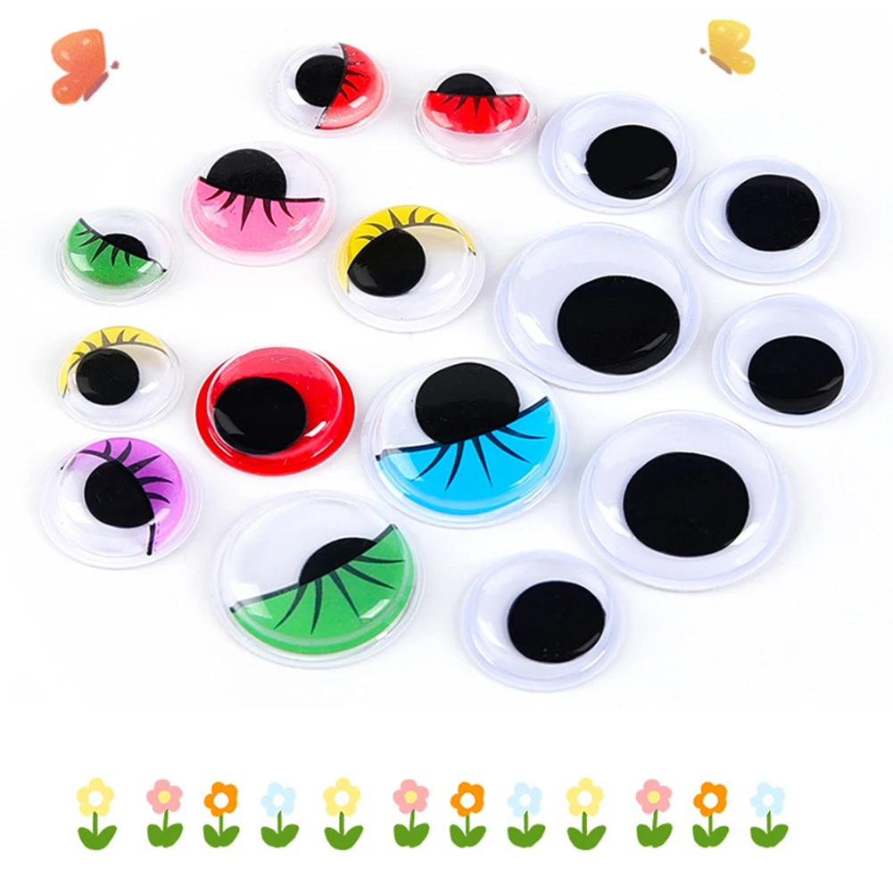 DIY Handmade Animal Eyes 50pcs Movable Colorful Eyes with Adhesive Backing Enhance Your Creations with Vividness
DIY Handmade Animal Eyes 50pcs Movable Colorful Eyes with Adhesive Backing Enhance Your Creations with Vividness