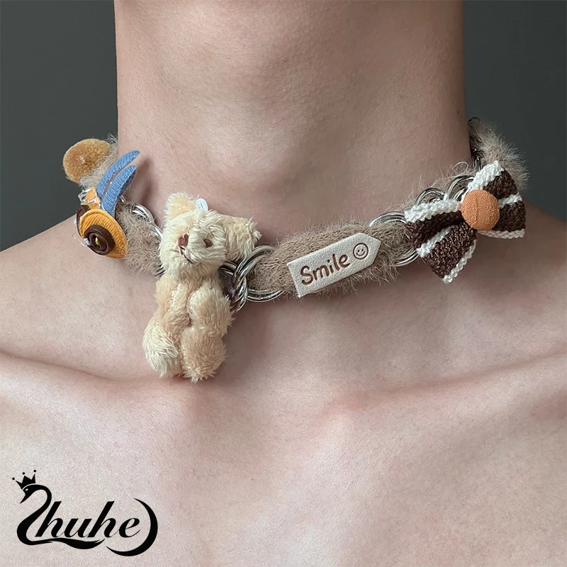 2024 New Bear Bow Choker Cute Sweet Cool Style Men Women Copper Alloy Jewelry Party Gift
2024 New Bear Bow Choker Cute Sweet Cool Style Men Women Copper Alloy Jewelry Party Gift