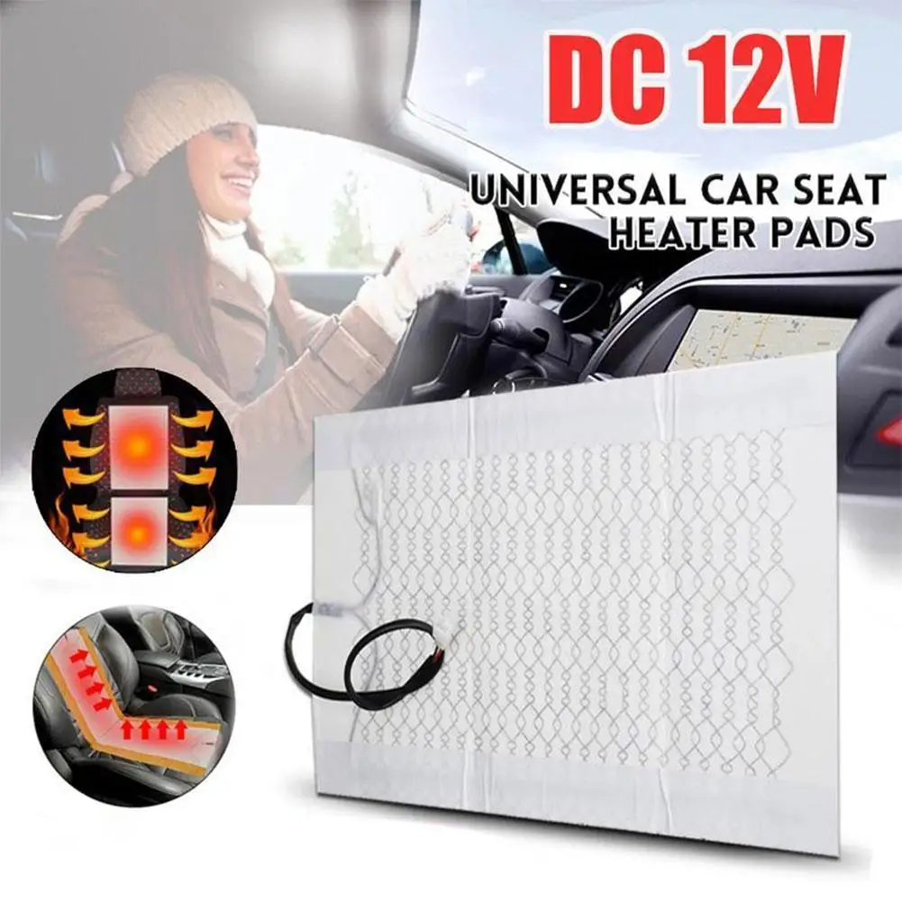 1pc DC 12V Universal Car Carbon Fiber Heated Seat Covers Pad Fast Heating Cushion Comfortable Necessary For Driving In Winter
1pc DC 12V Universal Car Carbon Fiber Heated Seat Covers Pad Fast Heating Cushion Comfortable Necessary For Driving In Winter