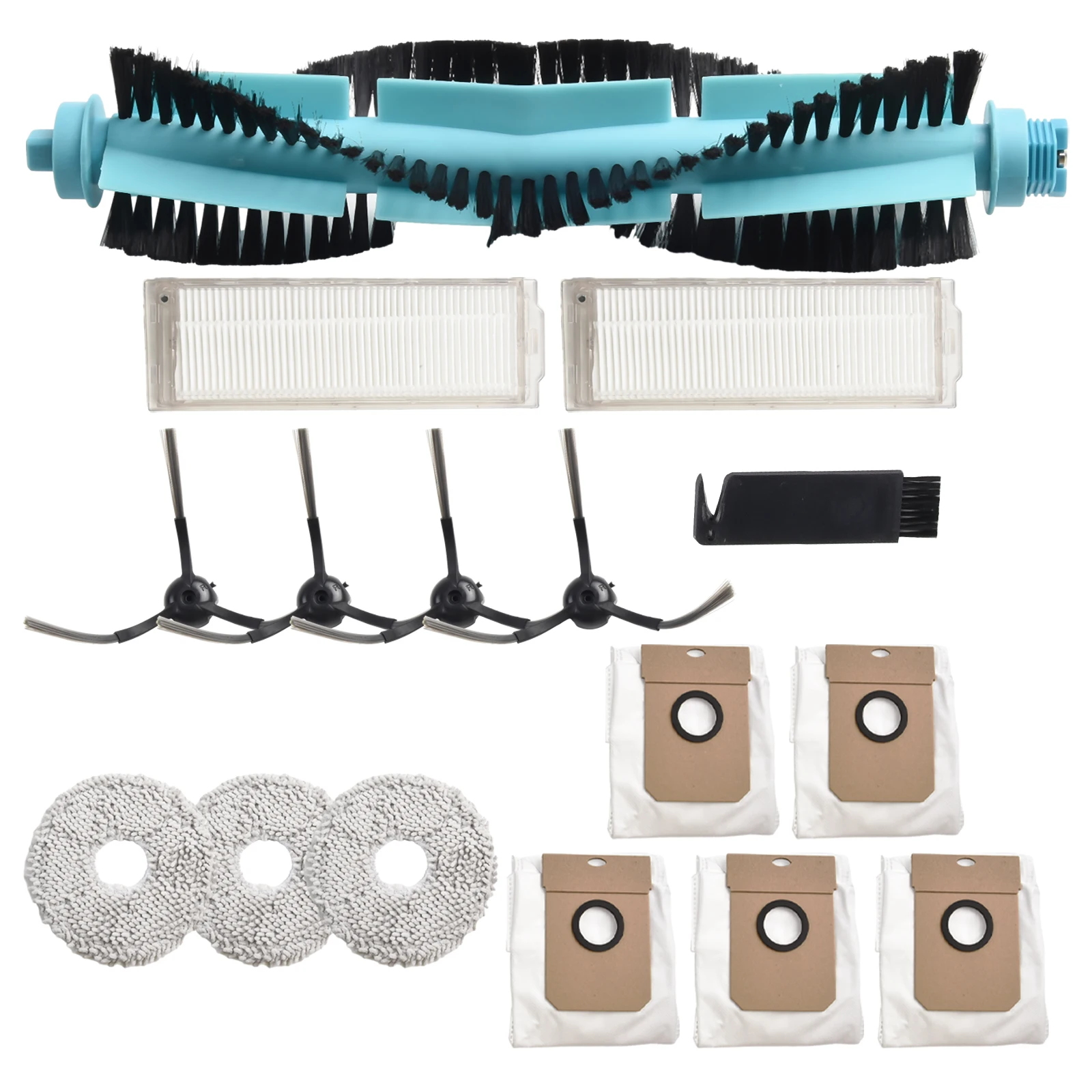 Сменные детали для Cecotec Congas, основная боковая щетка, фильтр НЕРА, Швабра, пылесборник, вращение на 11090 оборотов
Сменные детали для Cecotec Congas, основная боковая щетка, фильтр НЕРА, Швабра, пылесборник, вращение на 11090 оборотов