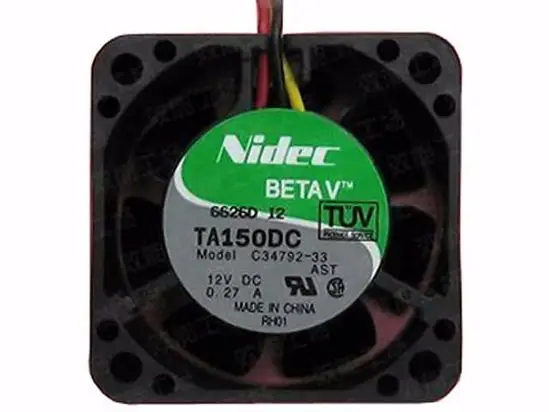 3-проводной Вентилятор охлаждения сервера Nidec C34792-33 DC 12V 0.27A 40x40x20 мм
3-проводной Вентилятор охлаждения сервера Nidec C34792-33 DC 12V 0.27A 40x40x20 мм