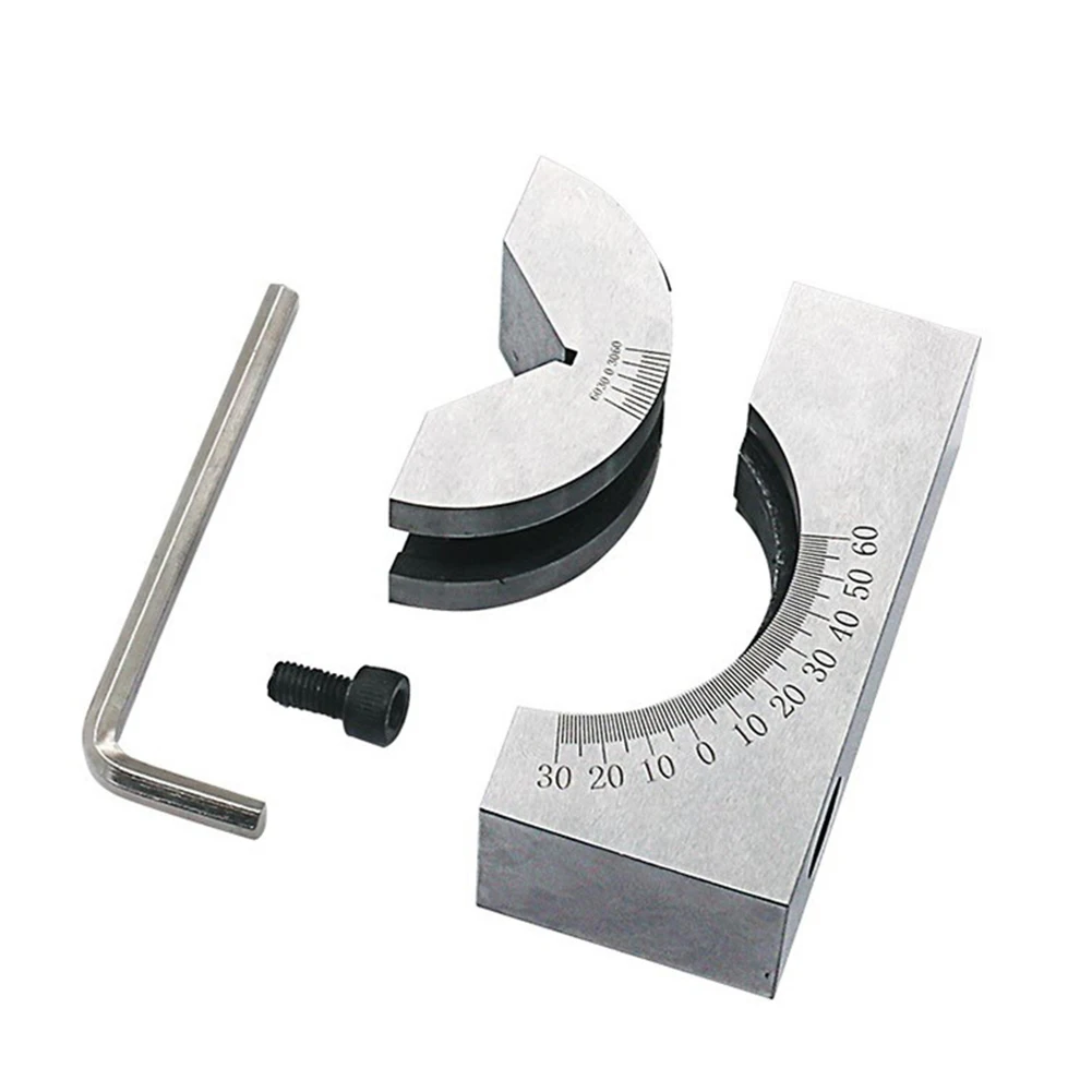 AP30 0°-60° Adjustable Angle Block V Angle Precision Micro Parts Gauge Milling Precision Angle Pad Gauge CNC Machine Parts Tools
AP30 0°-60° Adjustable Angle Block V Angle Precision Micro Parts Gauge Milling Precision Angle Pad Gauge CNC Machine Parts Tools