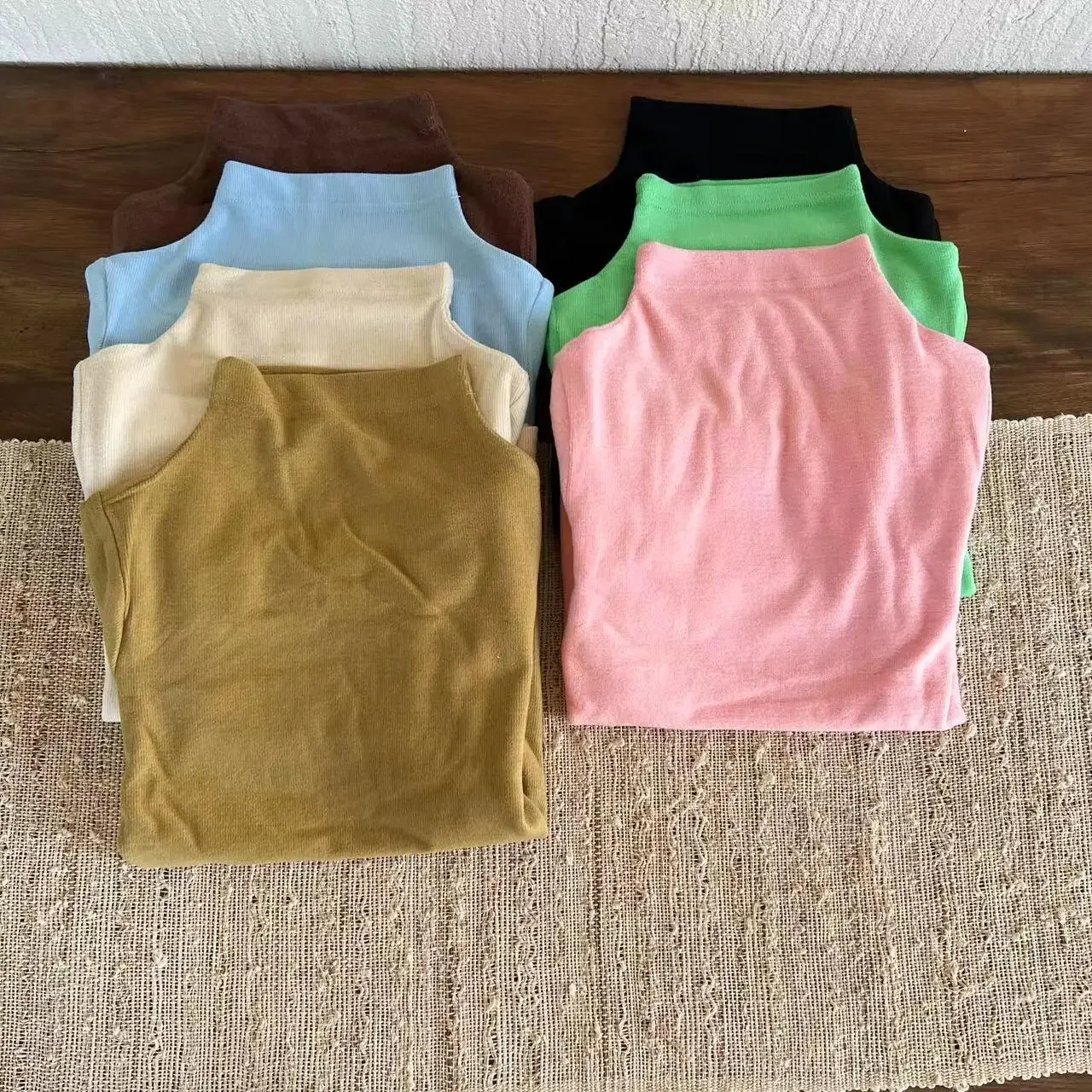 Undershirt Korean Childrens Clothing Winter Season New Girls Solid Color Half High Collar Elasticity Cotton Simple 2023
Undershirt Korean Childrens Clothing Winter Season New Girls Solid Color Half High Collar Elasticity Cotton Simple 2023