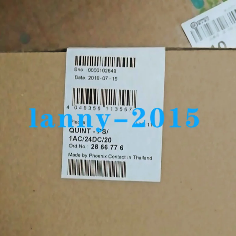 1PC NEW Phoenix Contact QUINT POWER QUINT-PS/3AC/24DC/40 / 2866776
1PC NEW Phoenix Contact QUINT POWER QUINT-PS/3AC/24DC/40 / 2866776