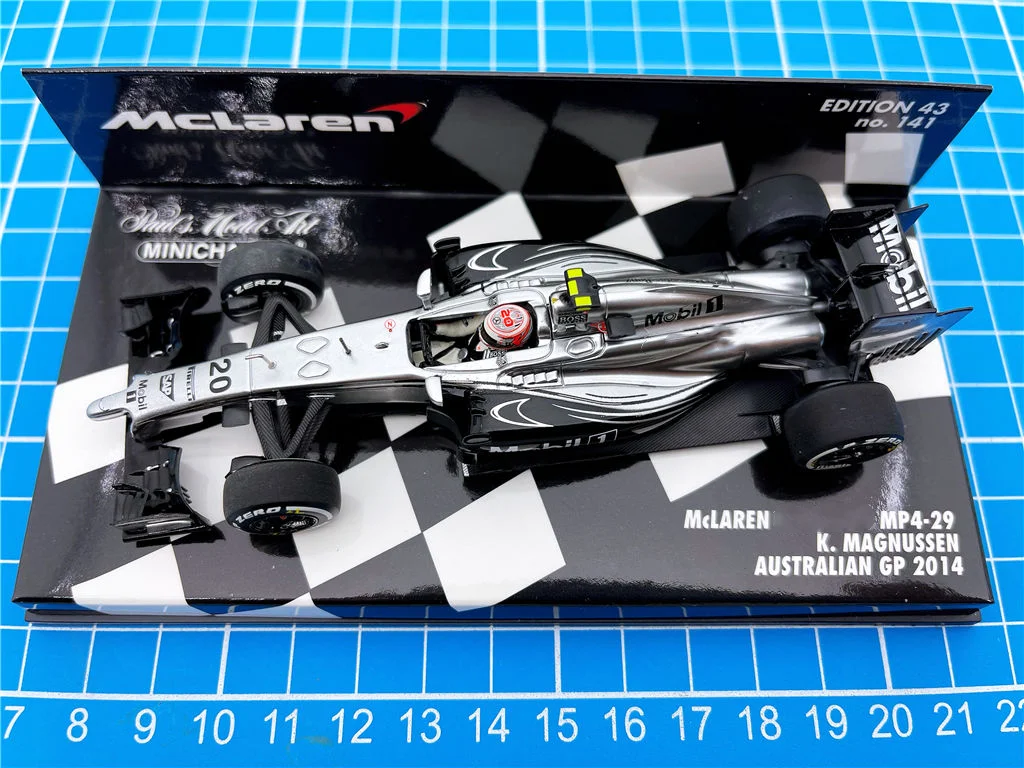 

Minichamps 1:43 F1 MP4-29 2014 Kevin Magnussen Australia Simulation Limited Edition Resin Metal Static Car Model Toy Gift