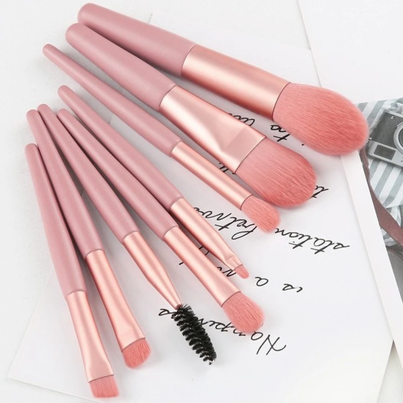 8 Pcs Mini Soft Makeup Brushes Set Travel Portable Eye Shadow Foundation Powder Eyelash Lip Concealer Blush Make Up Brush Set
8 Pcs Mini Soft Makeup Brushes Set Travel Portable Eye Shadow Foundation Powder Eyelash Lip Concealer Blush Make Up Brush Set