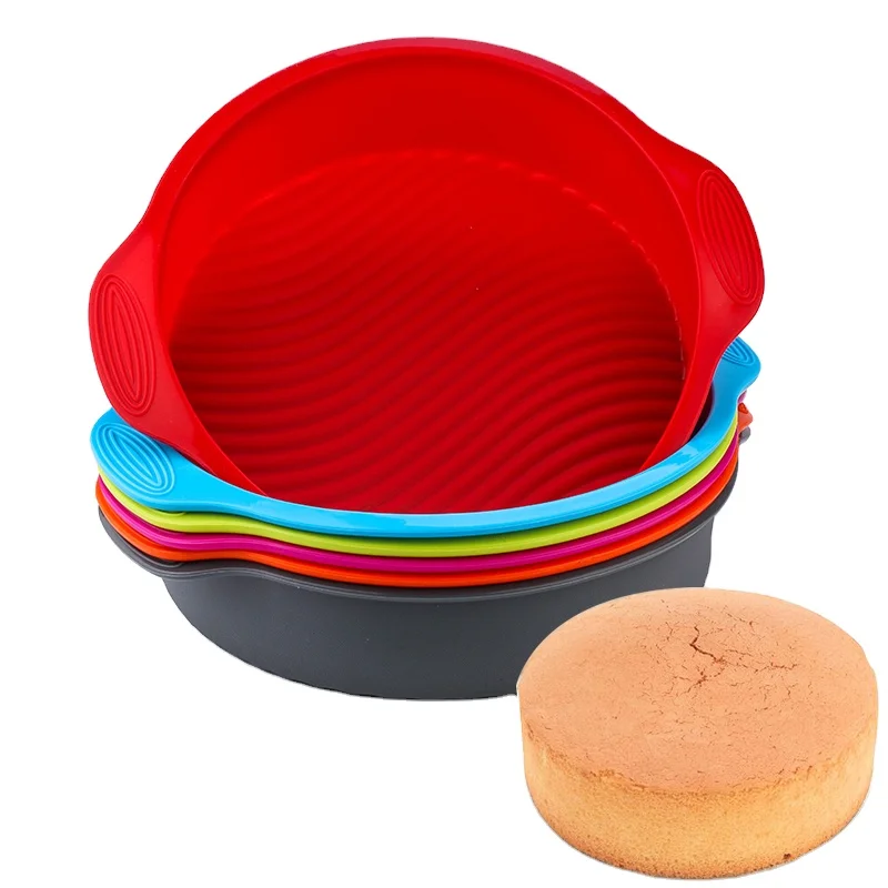 SILIKOLOVE 3.5inch Round Wave Bread Baking Mold Silicone Cake Pan Loaf Bread Pie Mould
SILIKOLOVE 3.5inch Round Wave Bread Baking Mold Silicone Cake Pan Loaf Bread Pie Mould