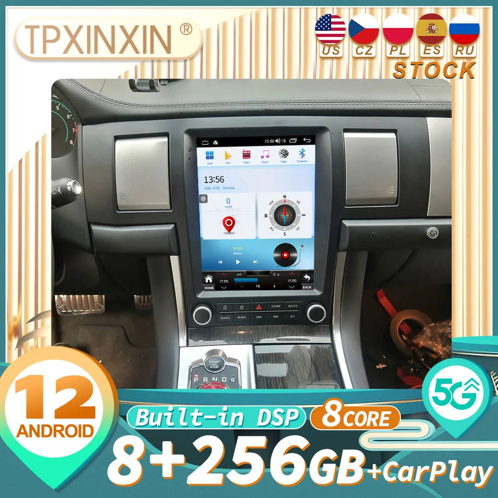 For Jaguar XF 2004-2015 CARPLAY Android 12 Car Radio Stereo Receiver Autoradio Multimedia Player GPS Navigation
For Jaguar XF 2004-2015 CARPLAY Android 12 Car Radio Stereo Receiver Autoradio Multimedia Player GPS Navigation