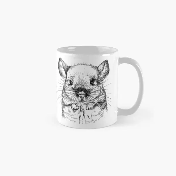 

Chinchilla My Love Classic Mug Picture Tea Simple Gifts Photo Image Coffee Drinkware Handle Round Cup Printed Design