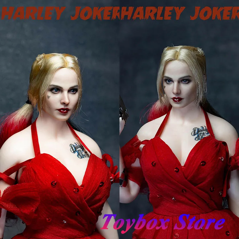 

In Stock Nine Craftsmen J-004 1/6 Scale Harley Quinn Joker DC Series Villain Head Sculpt Clothes Set For 12" Action Figure Body