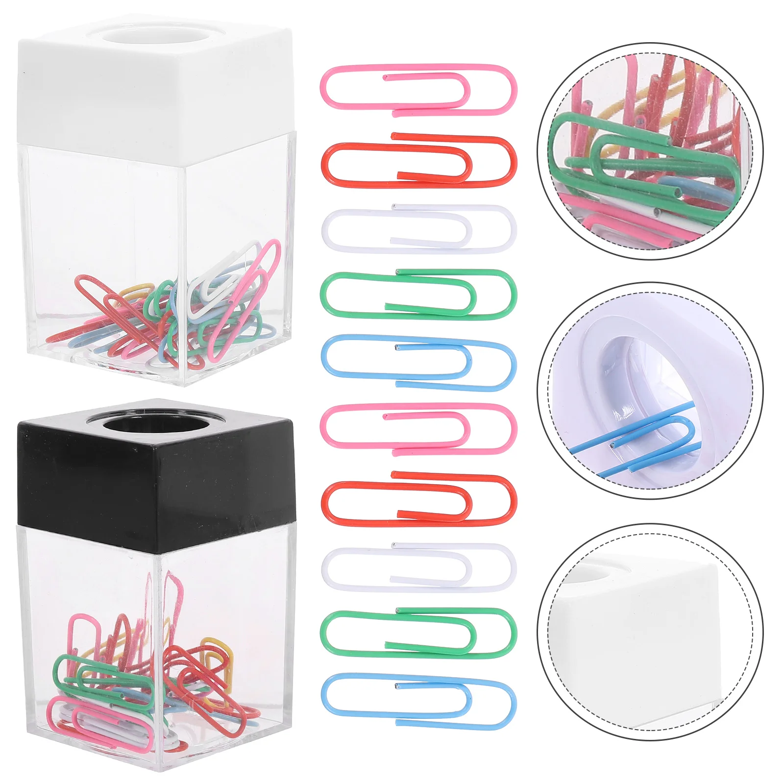 2 Pcs Paperclips Square Macaron Color Magnetic Storage Bucket Holder for Desk Holders Dispenser Office
2 Pcs Paperclips Square Macaron Color Magnetic Storage Bucket Holder for Desk Holders Dispenser Office