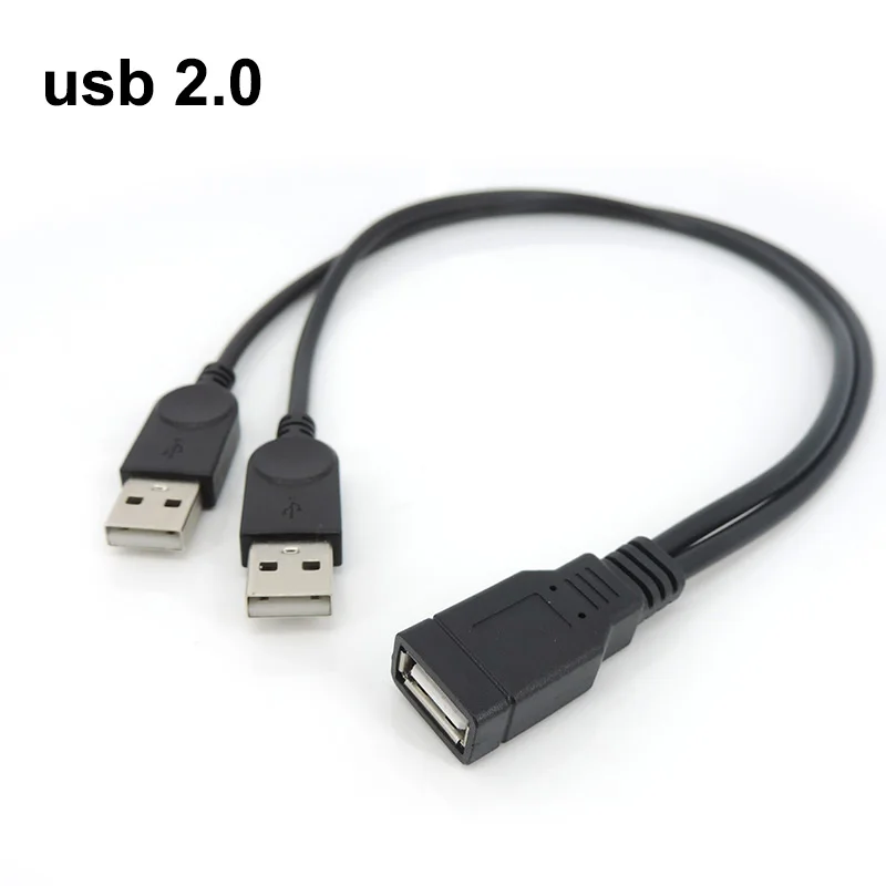 USB 2.0 A female to USB male 2 Double Dual Power Supply USB Female Splitter Extension data Cable HUB Charge for Printers W1
USB 2.0 A female to USB male 2 Double Dual Power Supply USB Female Splitter Extension data Cable HUB Charge for Printers W1