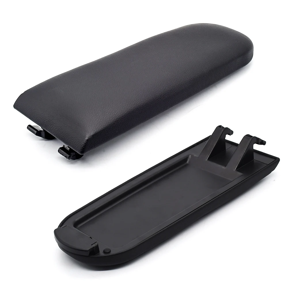 

1PC Leather Car Armrest Latch Lid Center Console Cover Protector Cap For VW Jetta Golf 4 MK4 BORA Passat B5 Beetle Polo 6R 9N
