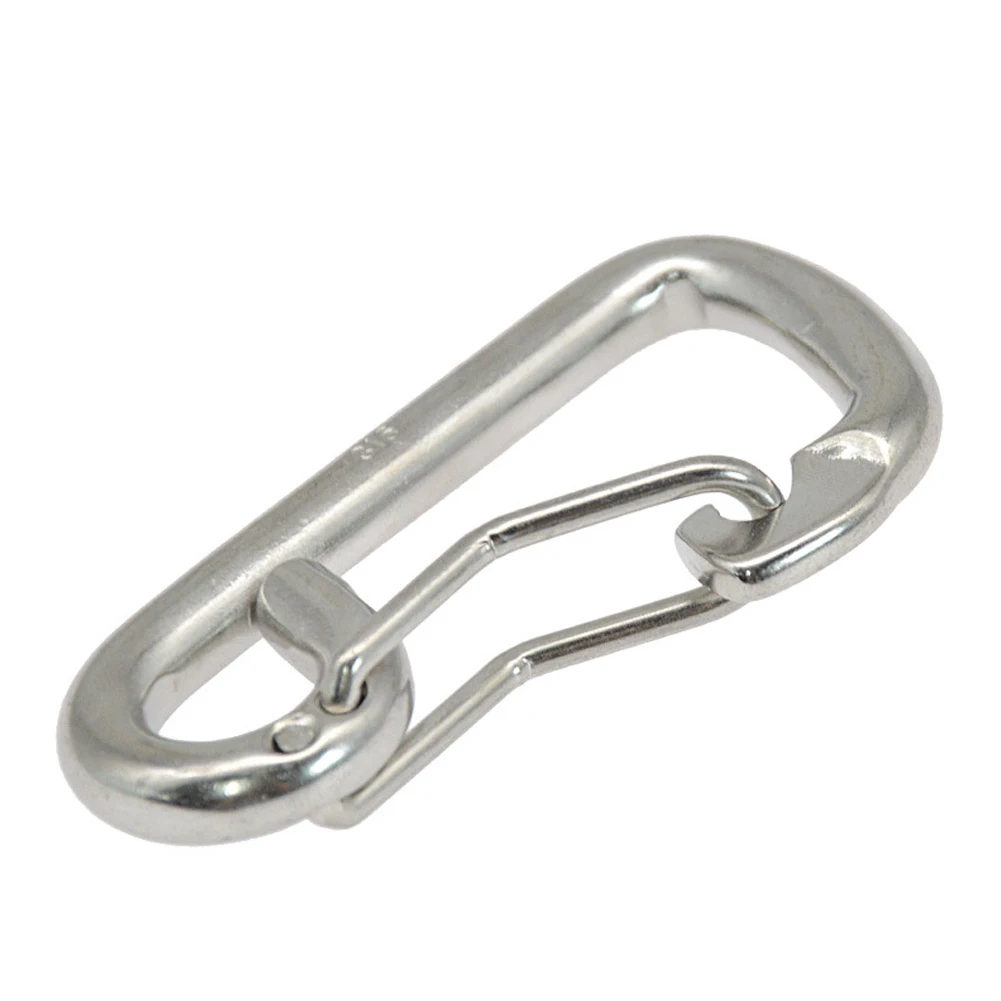 Accessory Carabine Brand New Buckle Camping 316 Stainless Steel Anti-corrosion Carabiner Diving Hook Portable Scuba
Accessory Carabine Brand New Buckle Camping 316 Stainless Steel Anti-corrosion Carabiner Diving Hook Portable Scuba