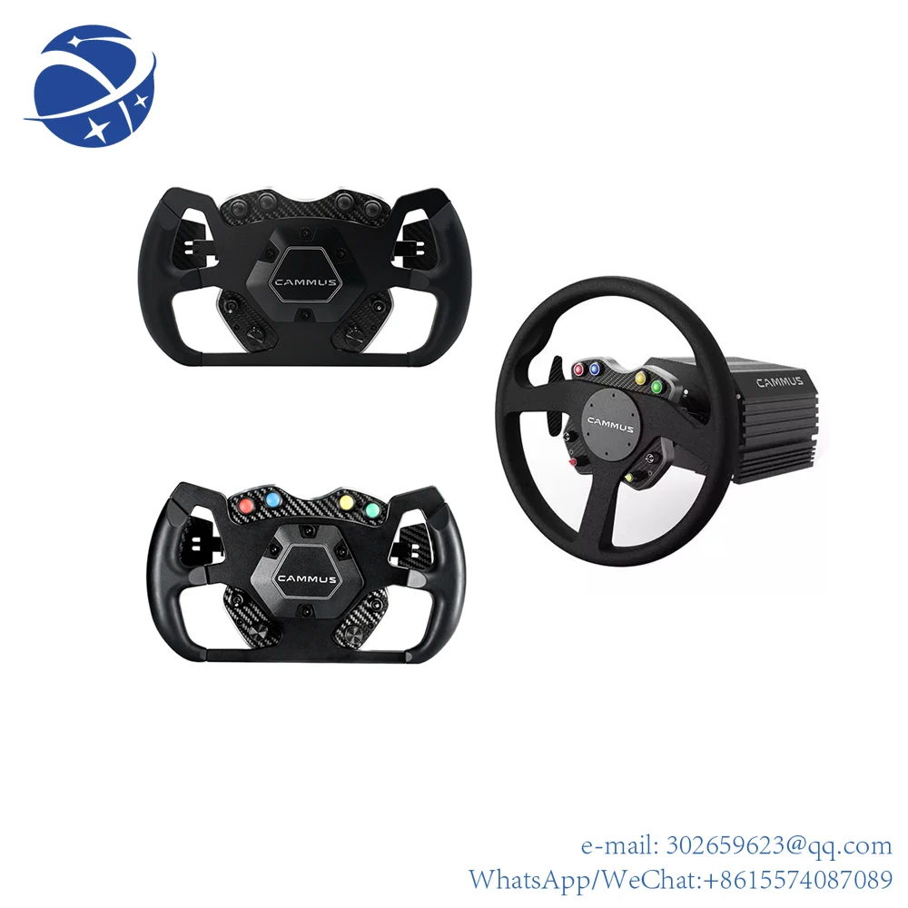 

yyhc CAMMUS New Car Simulator Gaming Steering Wheel for PC Sim Racing with Paddle Shifter