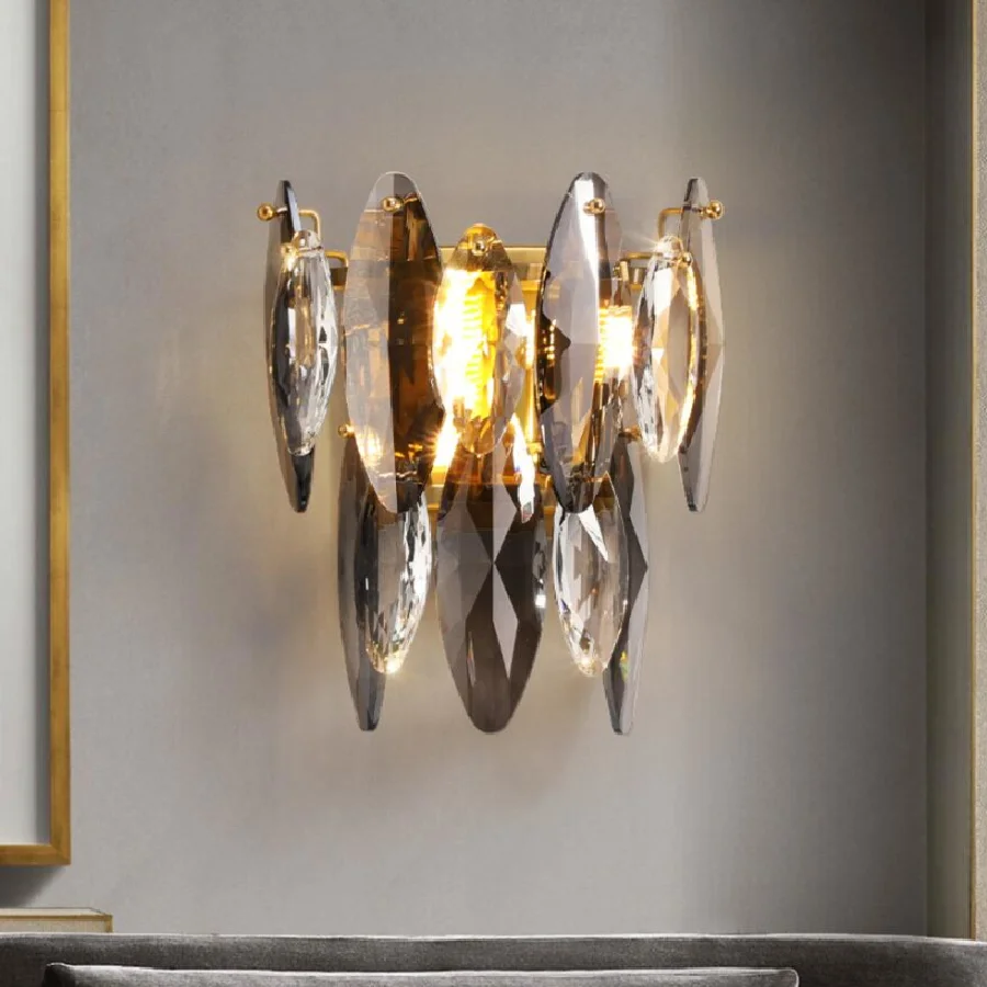 Luxury Crystal Wall Lamp Modern Living Room Background Wall Decoration Wall Lamp Bedhead Lighting
Luxury Crystal Wall Lamp Modern Living Room Background Wall Decoration Wall Lamp Bedhead Lighting