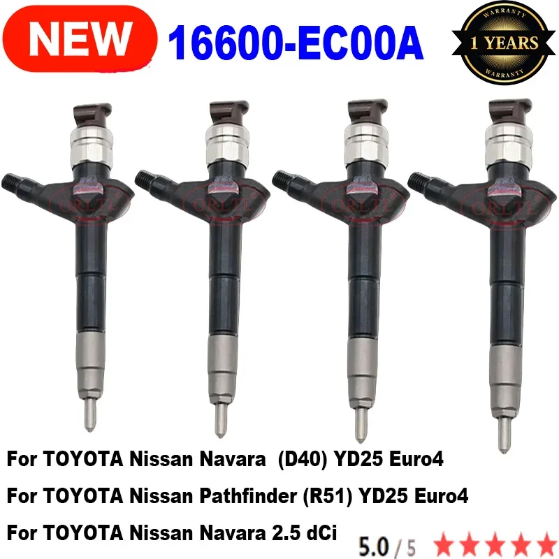 Форсунка общей топливной системы 16600-EC00A, насадка 16600EC00A 16600 EC00A для Nissan YD25 Navara D22 D40 & Pathfinder R50 2006 UP л, 4 шт.
Форсунка общей топливной системы 16600-EC00A, насадка 16600EC00A 16600 EC00A для Nissan YD25 Navara D22 D40 & Pathfinder R50 2006 UP л, 4 шт.
