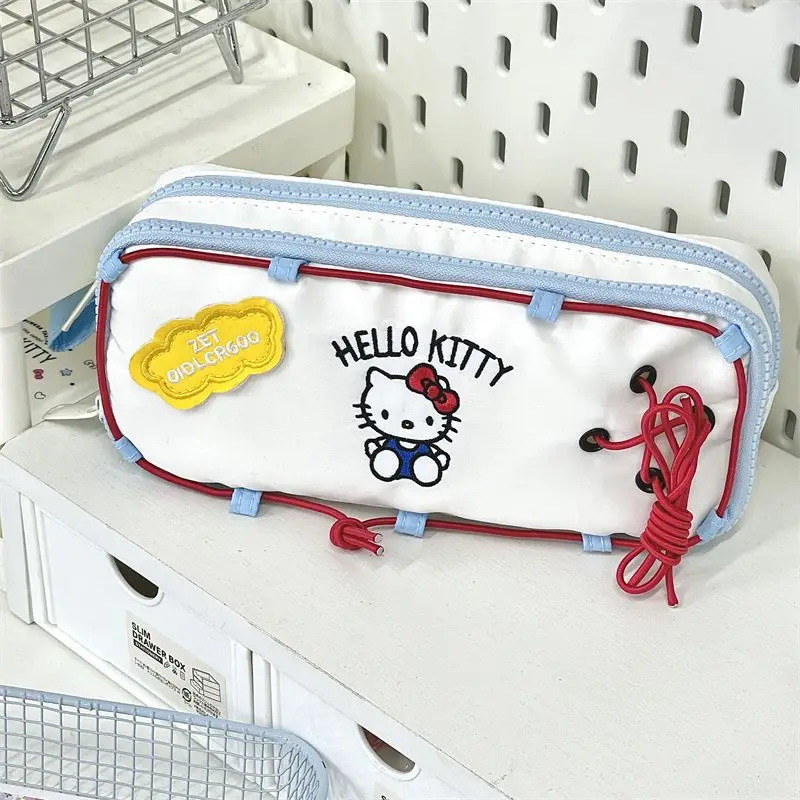 Hello Kitty Sanrio Pencil Case Kawaii Cartoon Pochacco Cute Anime Student Children Drawstring Stationery Storage Bag Girls Gifts
Hello Kitty Sanrio Pencil Case Kawaii Cartoon Pochacco Cute Anime Student Children Drawstring Stationery Storage Bag Girls Gifts