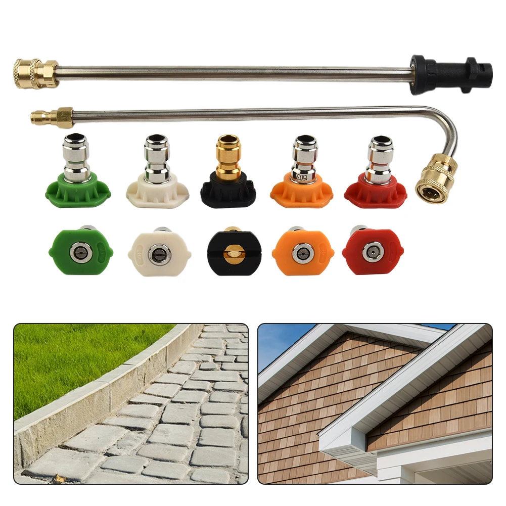 Gardening Extension Wand Reliable Stainless Steel Sturdy U Pressure Washer Angled Convenient Excellent Service Life
Gardening Extension Wand Reliable Stainless Steel Sturdy U Pressure Washer Angled Convenient Excellent Service Life