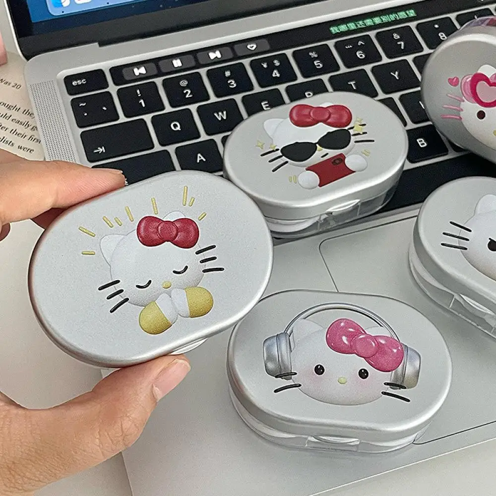 Sanrio Portable Contact Lens Storage Box, Care Companion Cute Cartoon, No Need To Twist The Lid, A Must-have Travel Artifact
Sanrio Portable Contact Lens Storage Box, Care Companion Cute Cartoon, No Need To Twist The Lid, A Must-have Travel Artifact