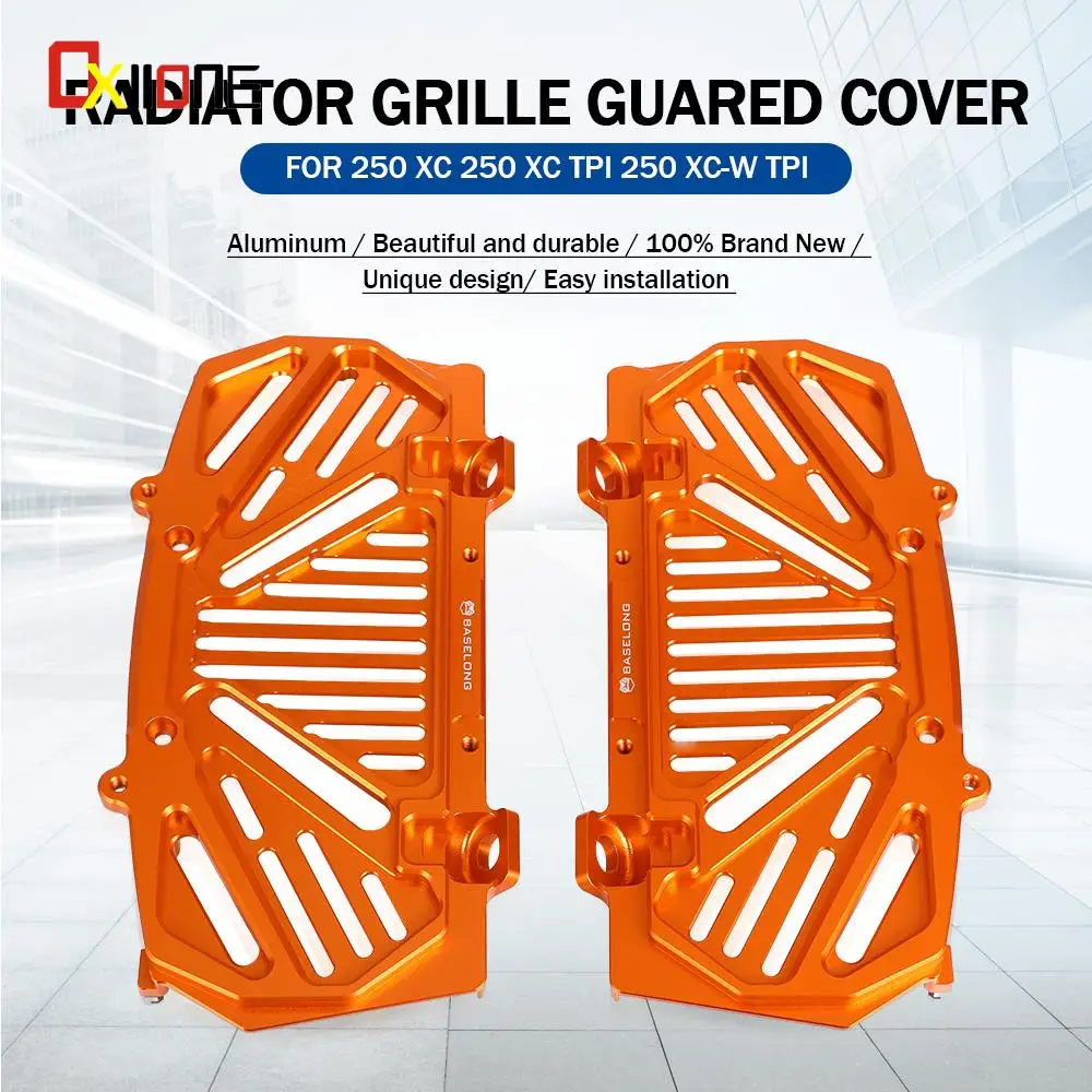 Motorcycle Accessories Radiator Grille Protection Guared Cover For 250XC/TPi 250 XCW / XC-F SXF 250 SX F Factory Edition 350EXCF
Motorcycle Accessories Radiator Grille Protection Guared Cover For 250XC/TPi 250 XCW / XC-F SXF 250 SX F Factory Edition 350EXCF