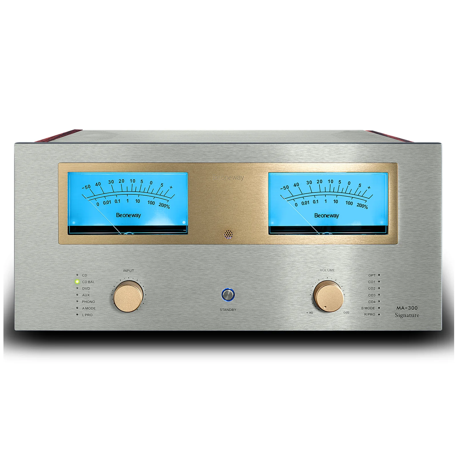 

The new MA-300 fever HIFI high-power Class A DAC decoding combined power amplifier. Output power: 480W/4Ω