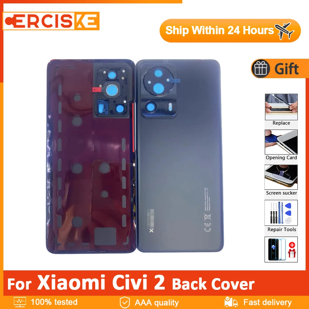 Original Back Cover For Xiaomi Civi 2 Back Battery Cover Hard Back Door Lid Housing Panel 2209129SC Rear Case Replacement Parts
Original Back Cover For Xiaomi Civi 2 Back Battery Cover Hard Back Door Lid Housing Panel 2209129SC Rear Case Replacement Parts