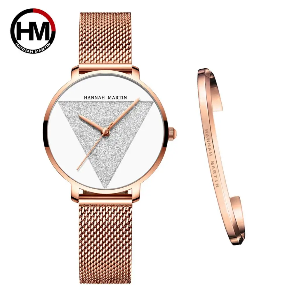 Women Watches Hannah Martin Japan Quartz Movement Original Watches Stainless Steel Mesh Band Fashion Simple Women Watch Bracelet
Women Watches Hannah Martin Japan Quartz Movement Original Watches Stainless Steel Mesh Band Fashion Simple Women Watch Bracelet