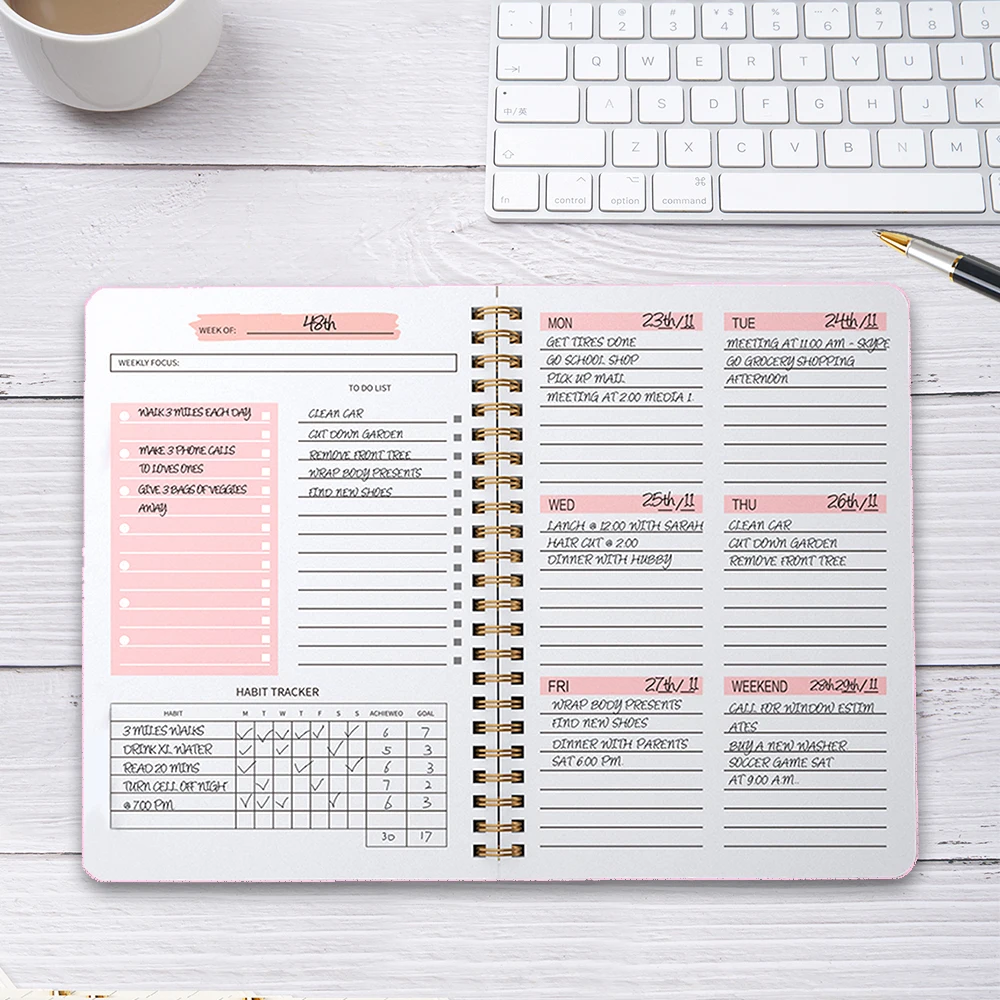 Agenda 2023 Weekly Planner Spanish Notebook A5 Diary Planner Goal Habit Schedules Journal Notebooks For School Stationery Office
Agenda 2023 Weekly Planner Spanish Notebook A5 Diary Planner Goal Habit Schedules Journal Notebooks For School Stationery Office