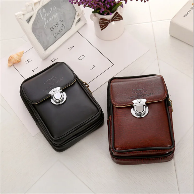 2023 New PU Leather Men Waist Packs Casual Style Mobile Phone Bag High Quality Waist Packs Belt Waist Pouch For Men 2 Choices
2023 New PU Leather Men Waist Packs Casual Style Mobile Phone Bag High Quality Waist Packs Belt Waist Pouch For Men 2 Choices
