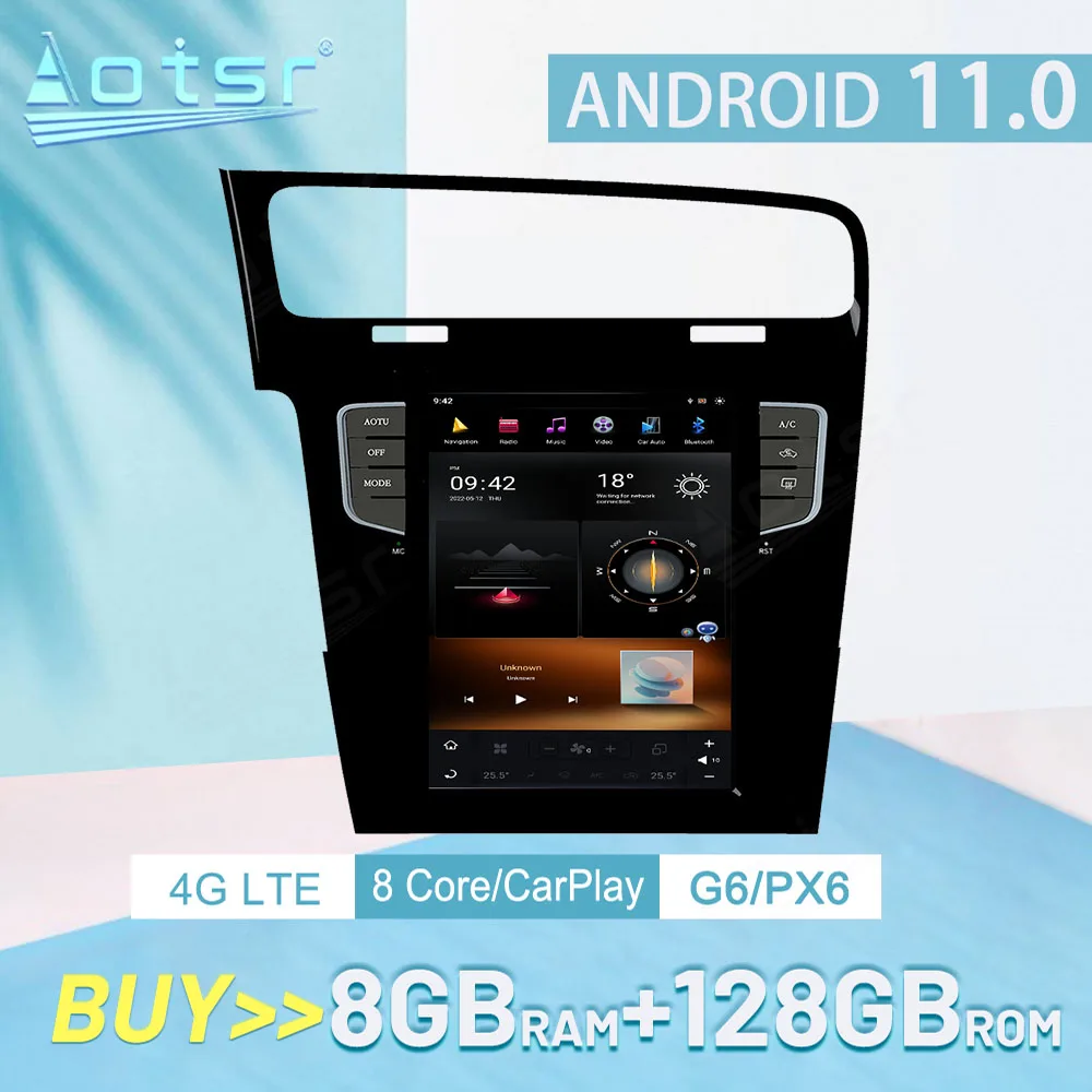 8G+128G Android 11.0 For VW Golf 7 2013-2016 Carplay Car Stereo Radio Multimedia Player GPS Navigation Auto Audio Head Unit
8G+128G Android 11.0 For VW Golf 7 2013-2016 Carplay Car Stereo Radio Multimedia Player GPS Navigation Auto Audio Head Unit