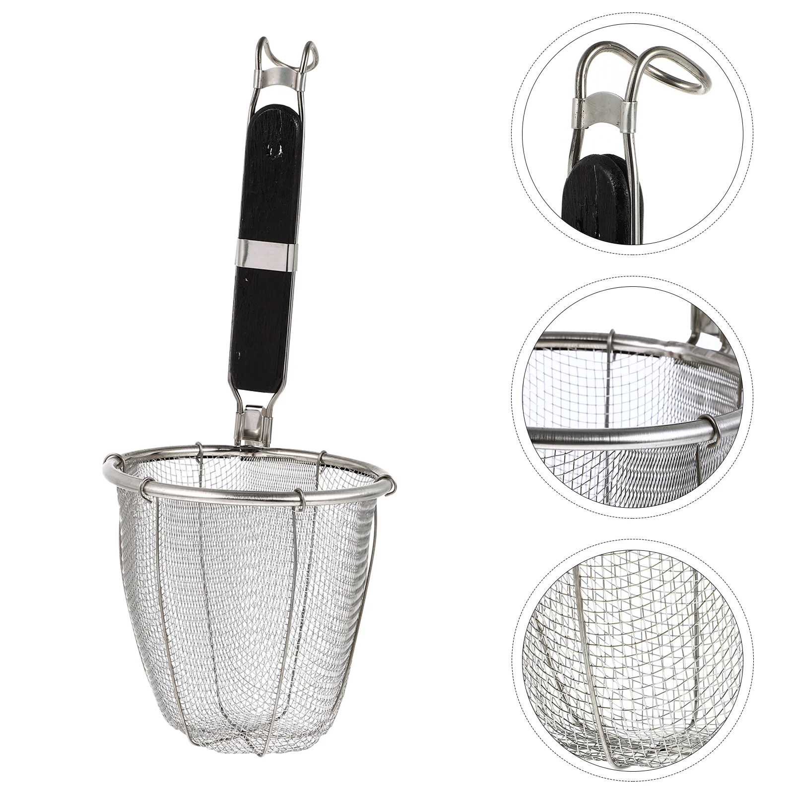 Mesh Spider Strainer with Handle Stainless Steel Pasta Basket Fine Mesh Strainers Colander Sieve Sifters for Vegetables Tea
Mesh Spider Strainer with Handle Stainless Steel Pasta Basket Fine Mesh Strainers Colander Sieve Sifters for Vegetables Tea