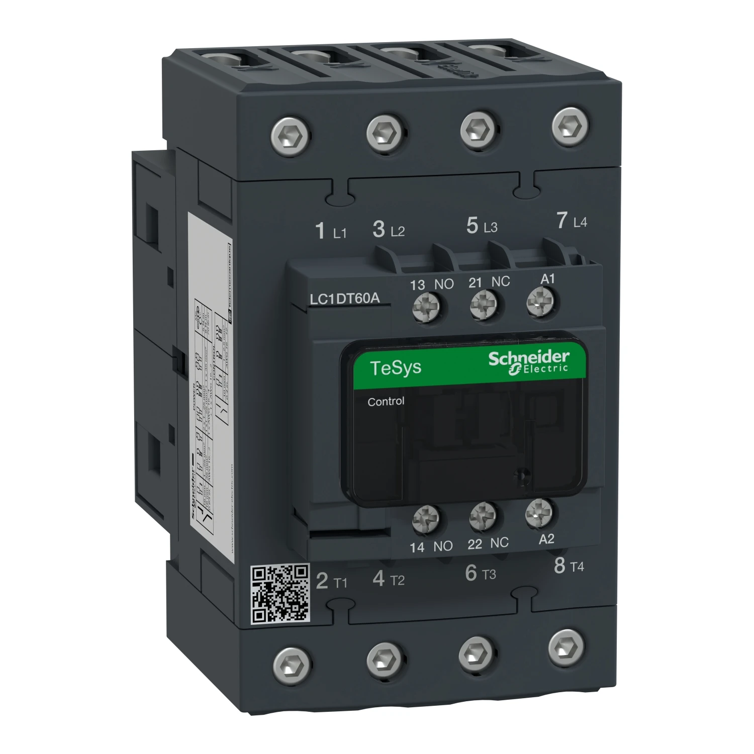 LC1DT60AP7 IEC контактор, TeSys Deca, нереверсивный, 60A резистивный, 4 полюса, 4 NO, 230VAC 50/60Гц катушка, открытый стиль
LC1DT60AP7 IEC контактор, TeSys Deca, нереверсивный, 60A резистивный, 4 полюса, 4 NO, 230VAC 50/60Гц катушка, открытый стиль