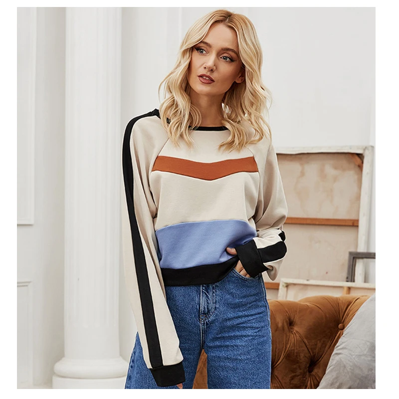 DEARIRIS Womens Loose Color Block Striped Long Sleeve T Shirts Casual Comfy Tops Plue Size Tops
DEARIRIS Womens Loose Color Block Striped Long Sleeve T Shirts Casual Comfy Tops Plue Size Tops