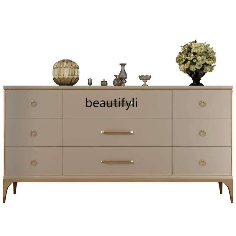 zq Nine-Drawer Cabinet TV Bench for Bedroom Simple Modern Living Room Solid Wood Side Cabinet Storage Organizer Cabinet
zq Nine-Drawer Cabinet TV Bench for Bedroom Simple Modern Living Room Solid Wood Side Cabinet Storage Organizer Cabinet