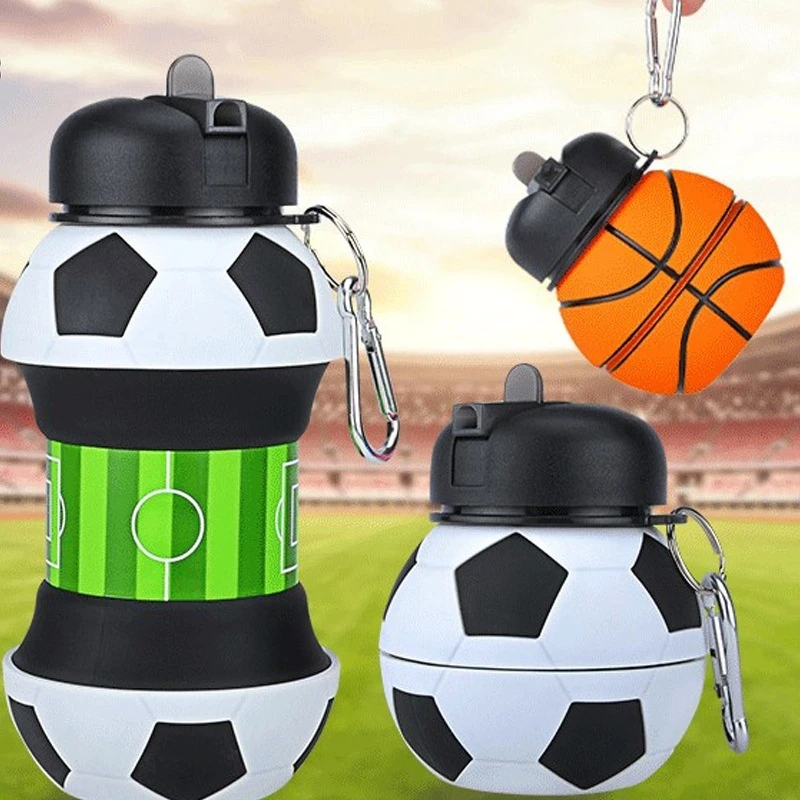 European Cup Creative Football Silicone Folding Leak Proof Cup for Adult Students Home Outdoor Sports Camping Bag Water Bottle
European Cup Creative Football Silicone Folding Leak Proof Cup for Adult Students Home Outdoor Sports Camping Bag Water Bottle