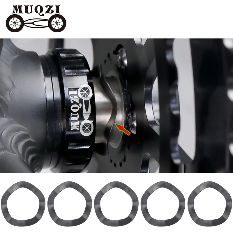 MUQZI 5 шт. велосипед BB30 PF30 BB386 Нижний Кронштейн регулируемые шайбы MTB дорожный