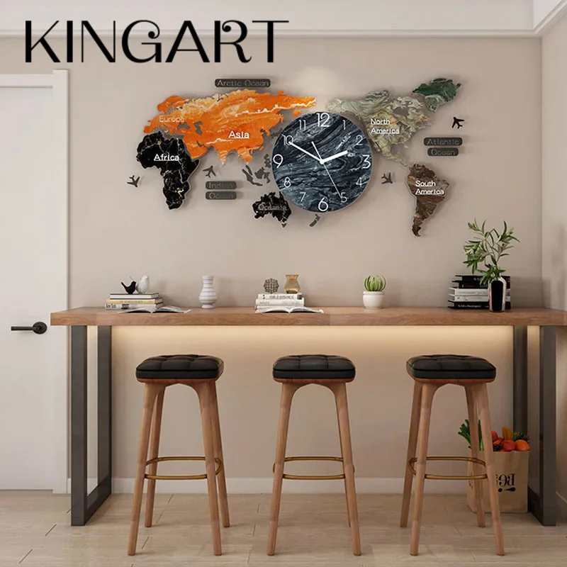 Wall Decoration Large World Map DIY Stickers Wall Clock Quartz Watch Mute Modern Self Adhesive Design Wall Decoration
Wall Decoration Large World Map DIY Stickers Wall Clock Quartz Watch Mute Modern Self Adhesive Design Wall Decoration