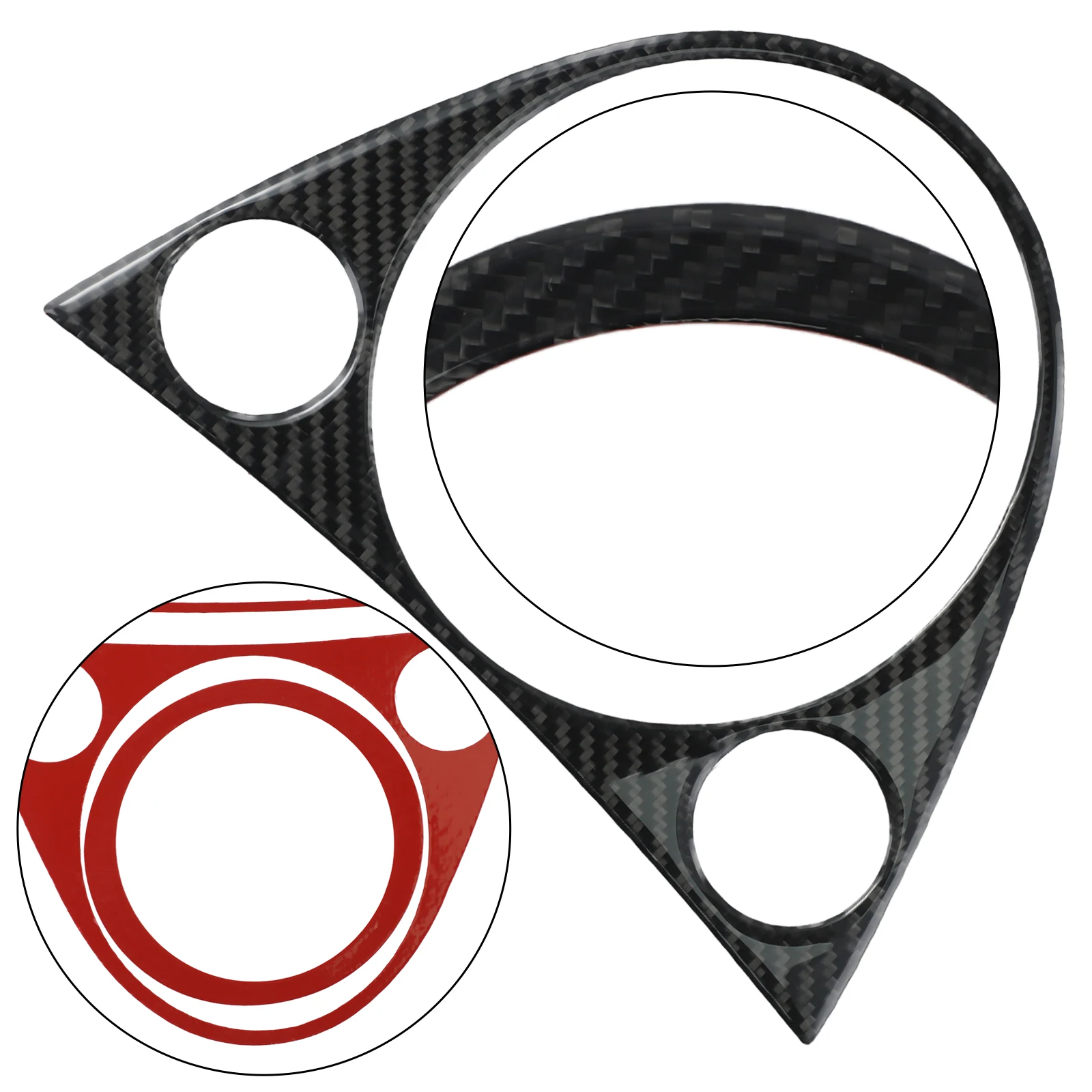 3PCS Vehicle Interior Gear Shift Surround Carbon Fiber Frame Trim Easy Installation Automobile Replacement For 12-15
3PCS Vehicle Interior Gear Shift Surround Carbon Fiber Frame Trim Easy Installation Automobile Replacement For 12-15
