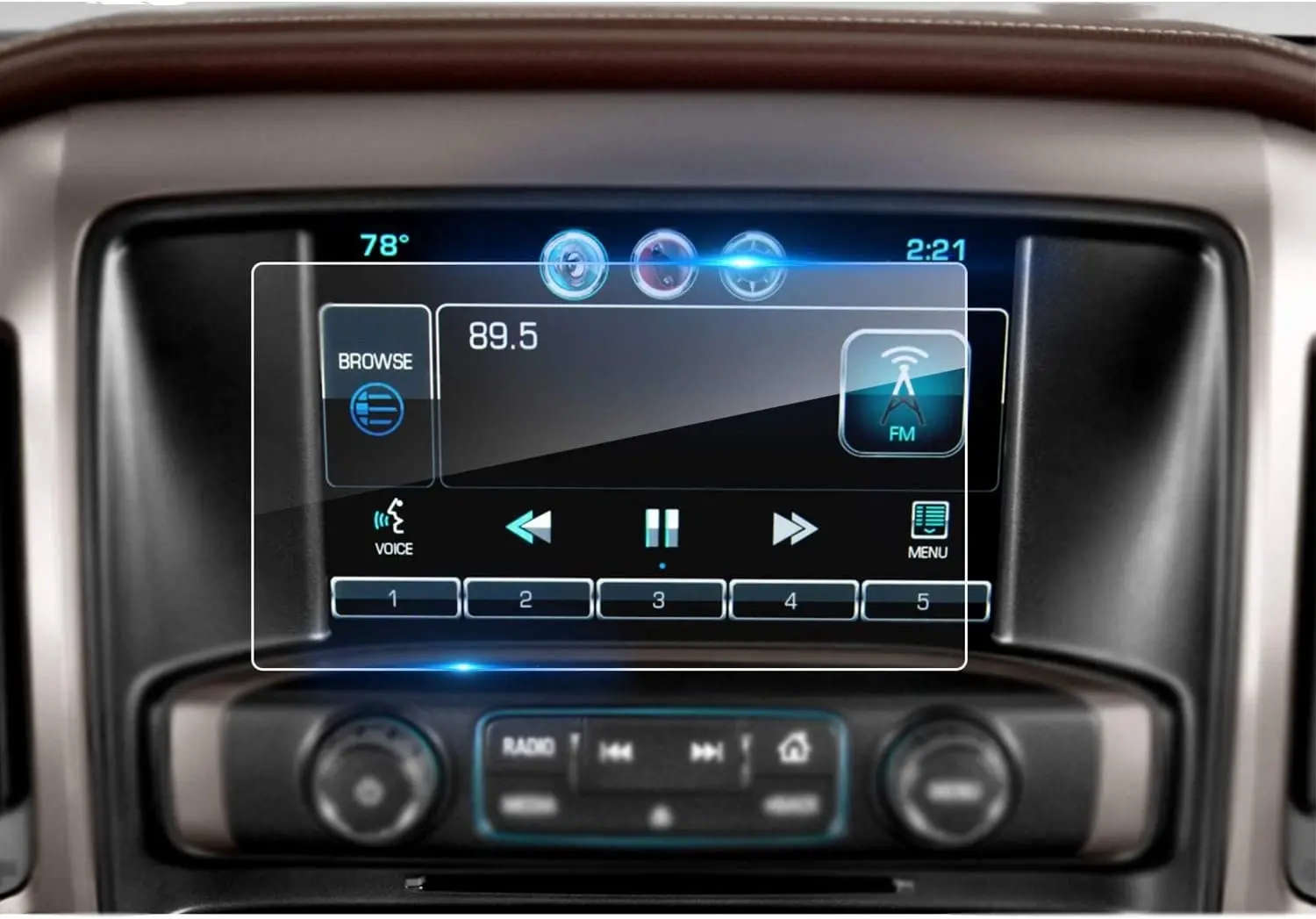 2014-2020 2021 Silverado 1500 8 Inch Car Navigation Screen Protector, 9H Tempered Glass Infotainment Center Touch Display Guard
2014-2020 2021 Silverado 1500 8 Inch Car Navigation Screen Protector, 9H Tempered Glass Infotainment Center Touch Display Guard