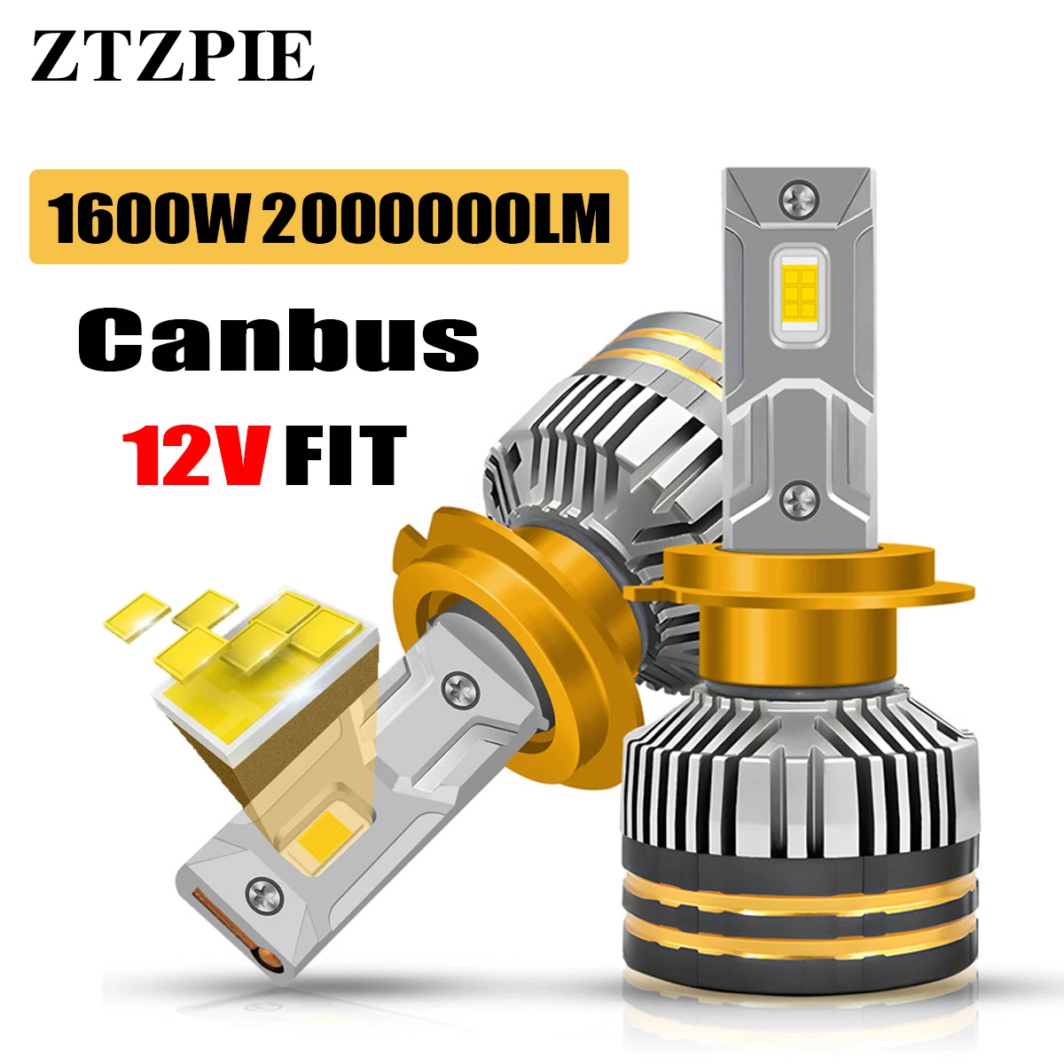 

ZTZPIE k7c Canbus автомобильная лампа головного света 6000K HB3 HB4 9005 9006 H1 H7 H4 H11, лампы CSP 3570, противотуманная фара 1600 Вт