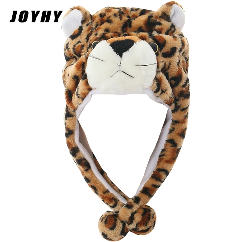 JOYHY Kids Boys Girls Cute Earflap Brown Leopard Plush Animal Hats Teenagers Adults Halloween Winter Beanie Caps Christmas Gifts
JOYHY Kids Boys Girls Cute Earflap Brown Leopard Plush Animal Hats Teenagers Adults Halloween Winter Beanie Caps Christmas Gifts