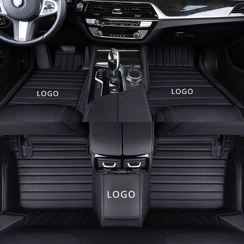 

Custom 3D Large Stripes Car Floor Mats for Mercedes Benz E Class W211 W212 W213 2019-2023 Interior Car Accessories
