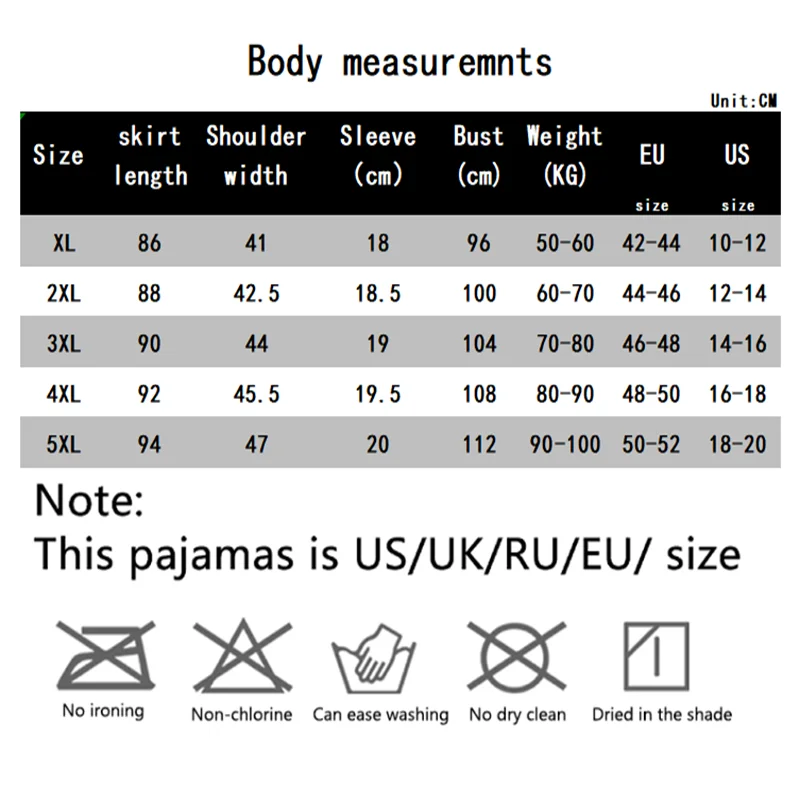Large Size Women Nightgown Cute Casual Cartoon Bear Mid-Length School Pyjamas Easy to Wash Girl Striped Homewear One-Piece-Dress Large Size Women Nightgown Cute Casual Cartoon Bear Mid-Length School Pyjamas Easy to Wash Girl Striped Homewear One-Piece-Dress