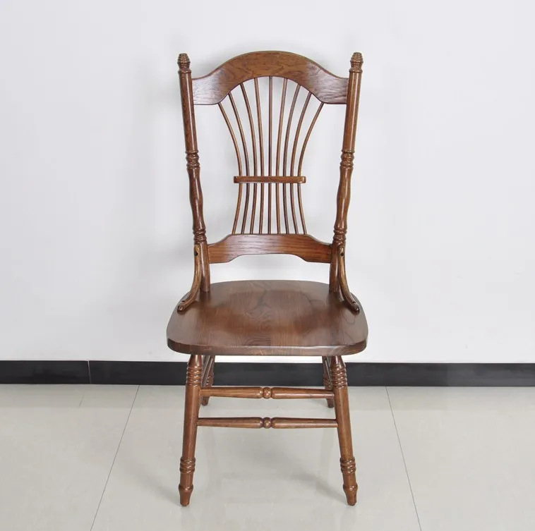 All-solid wood chair armrest dining chair European retro leisure chair office desk
All-solid wood chair armrest dining chair European retro leisure chair office desk