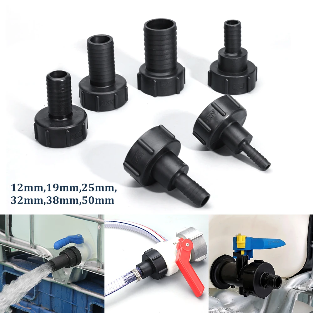 1/2" 3/4" 1" 2" IBC Tank Adapter Plastic Tap Connector Water Tank Fittings Quick Connect Garden Hose Connectors For Home Garden
1/2" 3/4" 1" 2" IBC Tank Adapter Plastic Tap Connector Water Tank Fittings Quick Connect Garden Hose Connectors For Home Garden
