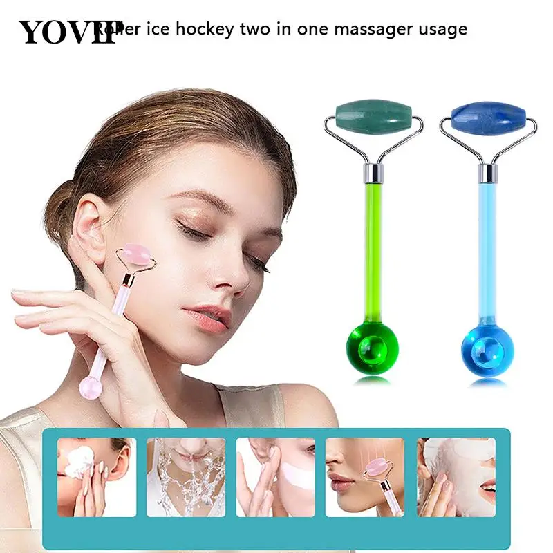 1pcs Instrument Beauty Massager Skin Care Cryo Sticks Tool Daily Beauty Jade Roller Ice Wave Ball Two-In-One Face Eye Massage
1pcs Instrument Beauty Massager Skin Care Cryo Sticks Tool Daily Beauty Jade Roller Ice Wave Ball Two-In-One Face Eye Massage